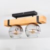 Sernadelo Plafonnier, Boule lumineuse Écru, Noir, 2 lumières