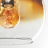 Koyoto Plafonnier, Boule lumineuse Chrome, Or, Clair, Cuivré, Fumé, 4 lumières