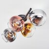 Koyoto Plafonnier, Boule lumineuse Chrome, Or, Clair, Cuivré, Fumé, 4 lumières