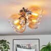 Koyoto Plafonnier, Boule lumineuse Ambre, Clair, 4 lumières