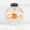 Koyoto Plafonnier, Boule lumineuse 30 cm Ambre, Clair, 1 lumière