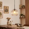 Koyoto Suspension, Boule lumineuse, Suspension 25 cm Clair, 1 lumière