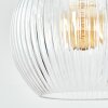 Koyoto Suspension, Boule lumineuse, Suspension 25 cm Clair, 1 lumière