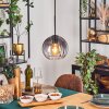 Koyoto Suspension, Boule lumineuse, Suspension Clair, Fumé, 1 lumière