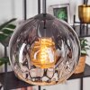 Koyoto Suspension, Boule lumineuse, Suspension Clair, Fumé, 1 lumière