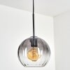 Koyoto Suspension, Boule lumineuse, Suspension Clair, Fumé, 1 lumière