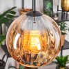 Koyoto Suspension, Boule lumineuse, Suspension 20 cm Ambre, 1 lumière