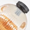 Ripoll Plafonnier, Boule lumineuse Ambre, 1 lumière