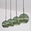 Koyoto Suspension, Boule lumineuse, Suspension Vert, 4 lumières