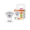 Luminaires Osram GU10 2 Watt blanc chaud 360 Lumen