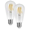 E27 LED 6 Watt blanc chaud 800 Lumen