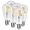 E27 LED 6 Watt blanc chaud 800 Lumen