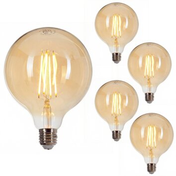 E27 LED 6 Watt blanc chaud 700 Lumen