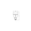 Luminaires Osram E27 10 Watt 330 Lumen