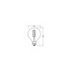Luminaires Osram E27 LED 4.8 Watt blanc chaud dimmable 420 Lumen