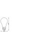 Luminaires Ledvance E27 LED 4.8 Watt dimmable 470 Lumen