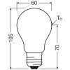 Luminaires Osram E27 2.2 Watt blanc neutre 470 Lumen