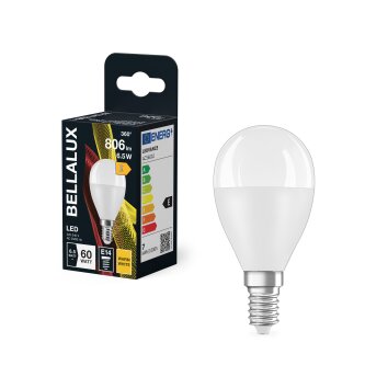 BELLALUX E14 6.5 Watt blanc chaud 806 Lumen