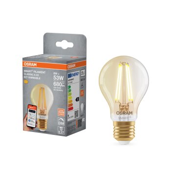 Luminaires Osram E27 LED 6 Watt blanc neutre dimmable 680 Lumen