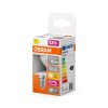 Luminaires Osram E14 LED 4.8 Watt blanc chaud dimmable 470 Lumen