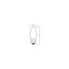 Luminaires Osram E27 LED 4 Watt 470 Lumen