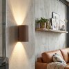 Fonir Luminaire Up & Down, Applique murale Brun, 1 lumière