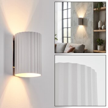 Fonir Luminaire Up & Down, Applique murale Gris, 1 lumière