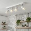 Fenik Plafonnier Blanc, 4 lumières