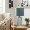 Fonil Lampe à poser Bleu, 1 lumière