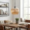 Koyoto Suspension, Boule lumineuse, Suspension Ambre, 1 lumière