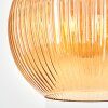 Koyoto Suspension, Boule lumineuse, Suspension Ambre, 1 lumière