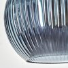 Koyoto Suspension, Boule lumineuse, Suspension Bleu, 1 lumière