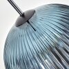Koyoto Suspension, Boule lumineuse, Suspension Bleu, 1 lumière