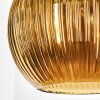 Koyoto Suspension, Boule lumineuse, Suspension Or, 1 lumière