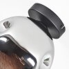 Ripoll Plafonnier, Boule lumineuse Chrome, Fumé, 1 lumière