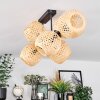 Basto Plafonnier, Boule lumineuse Écru, 8 lumières