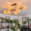 Basto Plafonnier, Boule lumineuse Écru, 8 lumières