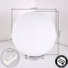 Cochuna Boule lumineuse, Lampe à poser Blanc, 1 lumière