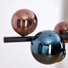 Chehalis Suspension, Boule lumineuse, Suspension Bleu, Vert, Cuivré, 8 lumières