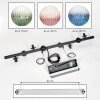Chehalis Suspension, Boule lumineuse, Suspension Bleu, Vert, Clair, Cuivré, 8 lumières