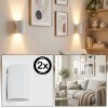Fonir Luminaire Up & Down, Applique murale Blanc, 1 lumière