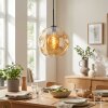 Ripoll Suspension, Boule lumineuse, Suspension Ambre, 1 lumière