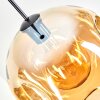 Ripoll Suspension, Boule lumineuse, Suspension Ambre, 1 lumière