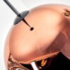Ripoll Suspension, Boule lumineuse, Suspension Cuivré, 1 lumière