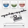 Chehalis Suspension, Boule lumineuse, Suspension Bleu, Vert, Clair, Cuivré, 8 lumières
