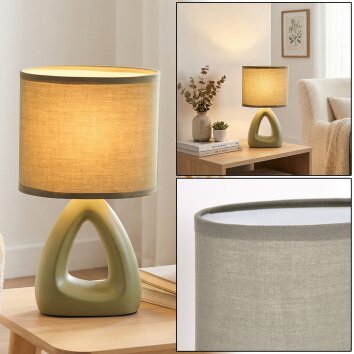 Garin Lampe à poser Vert, 1 lumière