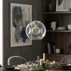 Ripoll Suspension, Boule lumineuse, Suspension Clair, 1 lumière