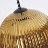 Koyoto Suspension, Boule lumineuse, Suspension Or, 4 lumières