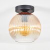 Koyoto Plafonnier, Boule lumineuse 20 cm Ambre, Clair, 1 lumière