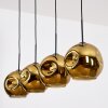 Ripoll Suspension, Boule lumineuse, Suspension Or, 4 lumières